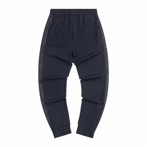 Prada Classic Triangle Logo Casual Sports Pants with Side Splicing Versatile Pants
