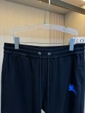 Burberry New Embroidered Logo Sports Pants Unisex Drawstring Casual Pants