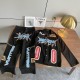 Louis Vuitton New Couple Camouflage Overlapping Logo Printed Cowboy Set