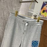 Loewe Toothbrush Embroidered Logo Casual Set Unisex Loose Zipper Sportswear