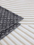 Louis Vuitton Full Print Jacquard Embroidered Little Red Straight leg Jeans Unisex Washed Punched Jeans