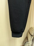 Burberry New Embroidered Logo Sports Pants Unisex Drawstring Casual Pants