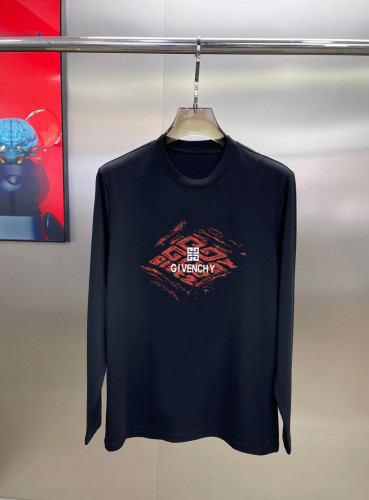 Givenchy Classic Logo Printed Long Sleeve T-shirt Couple Casual Cotton T-shirt