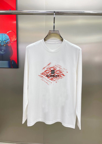 Givenchy Classic Logo Printed Long Sleeve T-shirt Couple Casual Cotton T-shirt