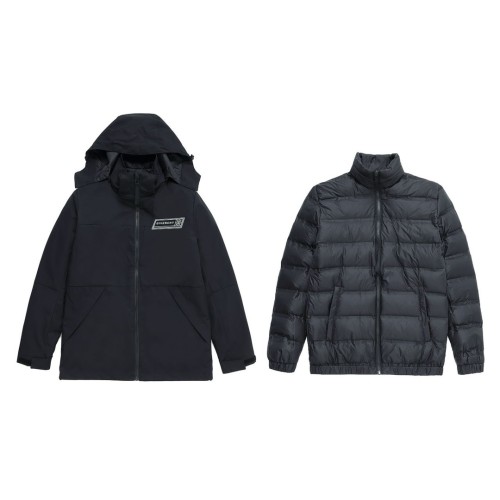 Givenchy Fashion 3-in-1 Inner Tank Down Casual Jacket Couple Outdoor Warm Coat