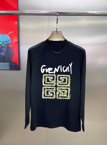 Givenchy Classic Logo Printed Long Sleeve T-shirt Couple Casual Cotton T-shirt