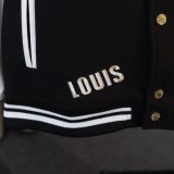 Louis Vuitton Classic Sticky Towel Sticky Baseball Jacket Jacket