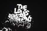 Louis Vuitton Fashion Concert Gradient 3D Printed Short Sleeve Couple Loose Round Neck T-shirt
