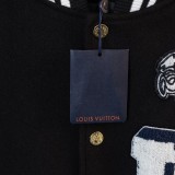 Louis Vuitton Classic Sticky Towel Sticky Baseball Jacket Jacket