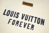 Louis Vuitton Versatile Pocket Reversing Logo Printed Short Sleeve Unisex Simple Casual T-shirt