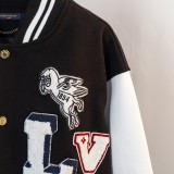 Louis Vuitton Classic Sticky Towel Sticky Baseball Jacket Jacket
