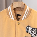 Louis Vuitton Classic Sticky Towel Sticky Baseball Jacket Jacket