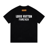 Louis Vuitton Versatile Pocket Reversing Logo Printed Short Sleeve Unisex Simple Casual T-shirt