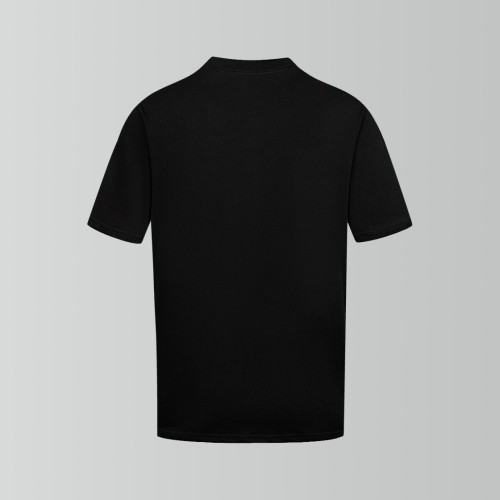 Loewe Embroidered Graffiti Logo Short Sleeve Couple Loose Round Neck T-shirt