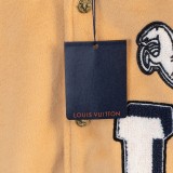 Louis Vuitton Classic Sticky Towel Sticky Baseball Jacket Jacket