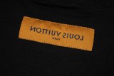 Louis Vuitton Fashion Concert Gradient 3D Printed Short Sleeve Couple Loose Round Neck T-shirt