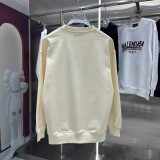 Gucci Personalized Logo Printed Round Neck Sweatshirt Unisex Casual Loose Sportswear