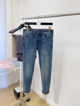 Fendi New High Street Versatile Washed Casual Jeans