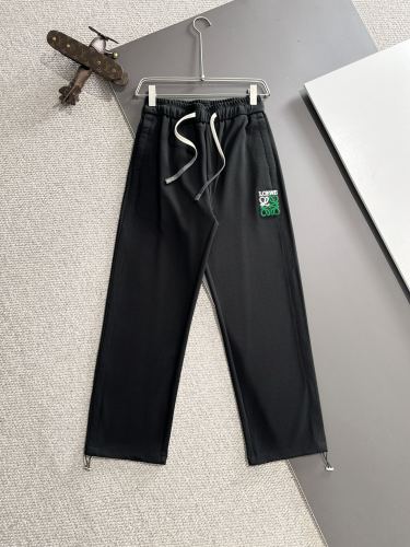 Loewe Fashion New Toothbrush Embroidery Logo Elastic Band Casual Pants