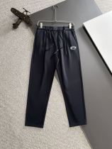 Prada New Toothbrush Embroidered Logo Elastic Band Casual Pants