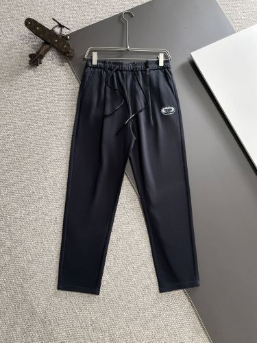 Prada New Toothbrush Embroidered Logo Elastic Band Casual Pants