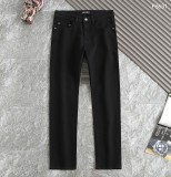 Prada New Classic Logo Printed Straight leg Jeans