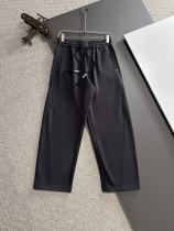Balenciaga New Embroidered Logo Elastic Band Casual Pants