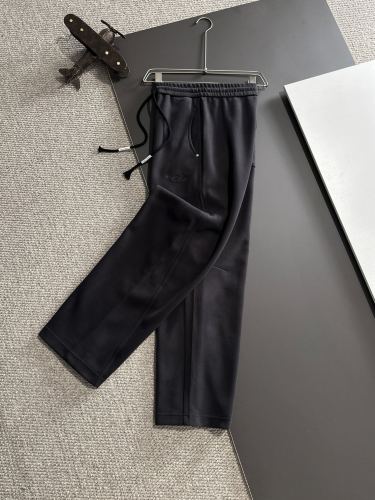 Balenciaga New Embroidered Logo Elastic Band Casual Pants