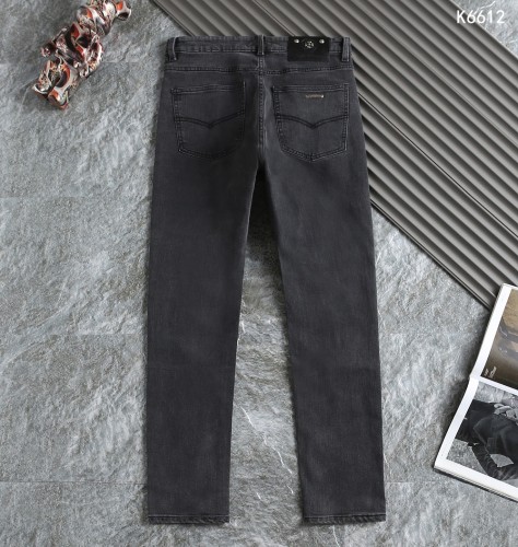 Chrome Hearts New Classic Leather Cross Straight leg Jeans