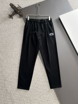 Prada New Toothbrush Embroidered Logo Elastic Band Casual Pants