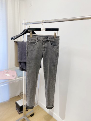 Fendi New High Street Washed Casual Jeans