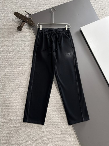 Balenciaga Fashion New Logo Wash Water Tight Strap Casual Pants