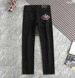 Prada New Classic Logo Printed Straight leg Jeans