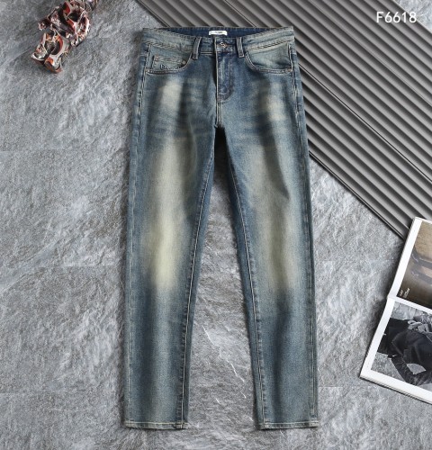 Fendi New Classic 3D FF Straight leg Jeans