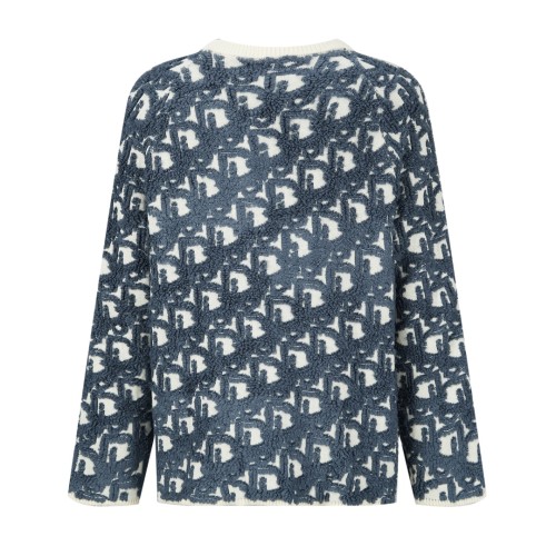 Dior Fashion Full Frame Embroidered Shoulder Sweater