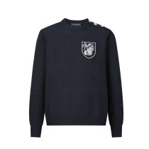 Louis Vuitton Fashion Conch Embroidered Sweater