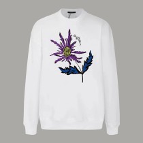 Louis Vuitton New Flower Logo Printed Sweatshirt Unisex Casual Round Neck Sportswear