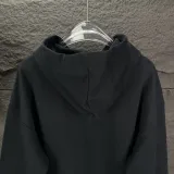 Loewe New Embroidered Stitching Colored Letter Logo Hoodie Unisex Casual Washed Sportswear