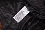 Burberry New Toothbrush Embroidered Logo Wool Spliced Leather Checkered Baseball Jacket