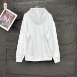 Loewe New Embroidered Stitching Colored Letter Logo Hoodie Unisex Casual Washed Sportswear