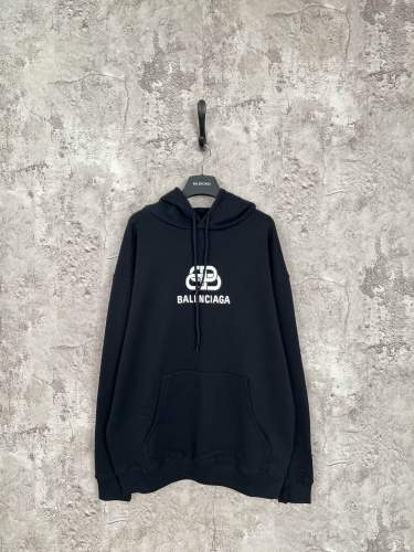 Balenciaga New BB Lock Hoodie Unisex Casual Oversize Sportswear