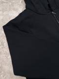 Balenciaga New Refrigerator With Energy Meter Logo Printed Zipper Hoodie Coat