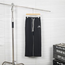 Balenciaga Classic Couple Embroidered Logo Casual Pants Pants