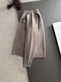 Fendi New Monster FF Printed Round Neck Wool Sweater
