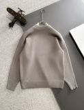 Fendi New Monster FF Printed Round Neck Wool Sweater