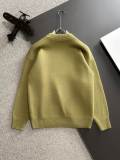 Fendi New Monster FF Printed Round Neck Wool Sweater