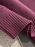 Fendi New Monster FF Printed Round Neck Wool Sweater