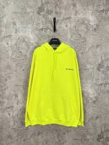 Balenciaga New Logo Printed Hoodie Unisex Casual Oversize Sportswear