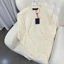 Louis Vuitton Fashion Full Vintage Embroidered Hook up Round Neck Sweater