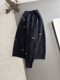 Dior Couple New Embroidered Logo Round Neck Sweater